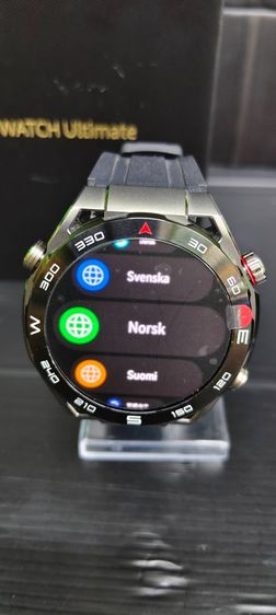 ดำ Huawei Watch Ultimate Black Titanium ดําน้ําได้ 100m Sapphire Glass แบตอึด