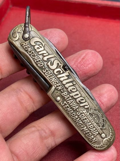 มีดพับอเนกประสงค์วินเทจ "ตราตา" (German Eye) จากแบรนด์ Carl Schlieper ประเทศเยอรมนี   รูปที่ 6