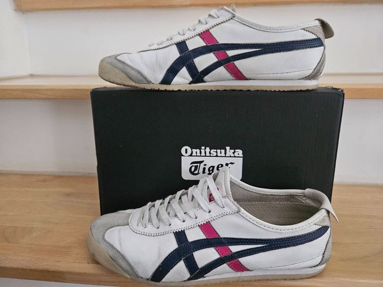 พร้อมส่ง 📍มือสอง+แท้ พร้อมกล่อง 💯 รองเท้า Onitsuka Tiger MEXICO 66 Size 43.5 euro ราคา 1,490 บาท ส่งฟรี รูปที่ 3