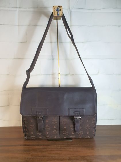 เอกสาร ผ้าผสมหนังแท้ แบรนด์แท้ MCM