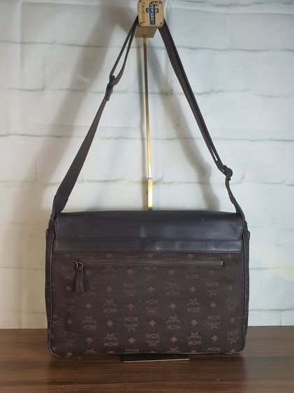 เอกสาร ผ้าผสมหนังแท้ แบรนด์แท้ MCM รูปที่ 6