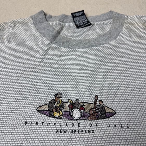 เสื้อยืด vintage 90s Jazz​ Size XL​ รูปที่ 6