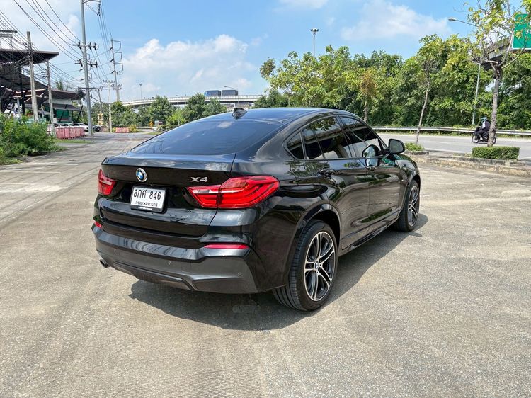 BMW X4 2017 2.0 xDrive20d M Sport 4WD Utility-car ดีเซล ไม่ติดแก๊ส เกียร์อัตโนมัติ ดำ รูปที่ 4
