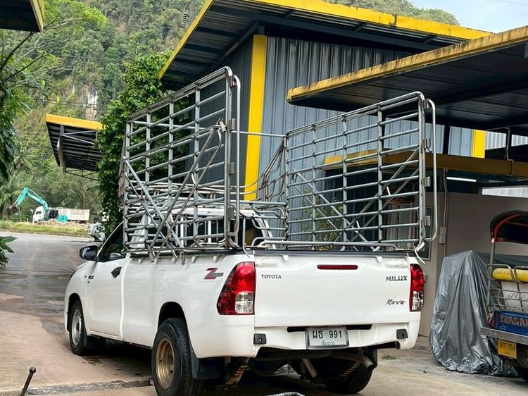 Toyota Hilux Revo 2021 2.8 ENTRY STANDARD CAB Pickup ดีเซล ไม่ติดแก๊ส เกียร์ธรรมดา ขาว รูปที่ 4