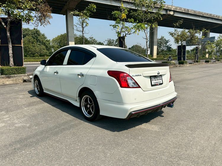 Nissan Almera 2016 1.2 EL Sedan เบนซิน ไม่ติดแก๊ส เกียร์อัตโนมัติ ขาว รูปที่ 4