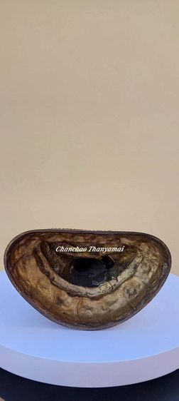 พระบูชาพระพุทธยุทธภูมิรังสี เนื้อโลหะรมมันปู ผิวหิ้ง หน้าตัก 7 นิ้ว วัดป่าชัยรังสี จ.สมุทรสาคร กองบังคับการฝึกพิเศษ  รูปที่ 5