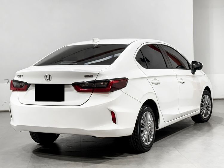 Honda City 2021 1.0 V Sedan เบนซิน ไม่ติดแก๊ส เกียร์อัตโนมัติ ขาว รูปที่ 3