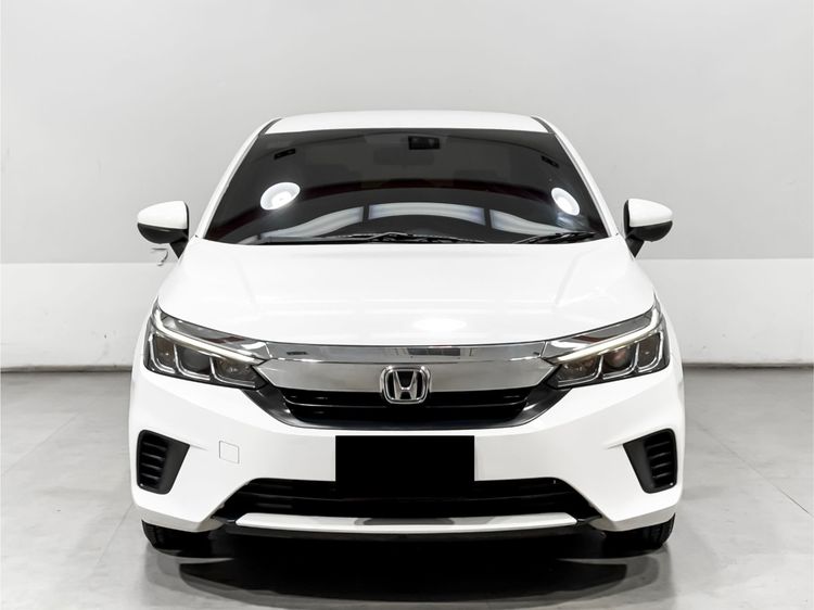 Honda City 2021 1.0 V Sedan เบนซิน ไม่ติดแก๊ส เกียร์อัตโนมัติ ขาว รูปที่ 2
