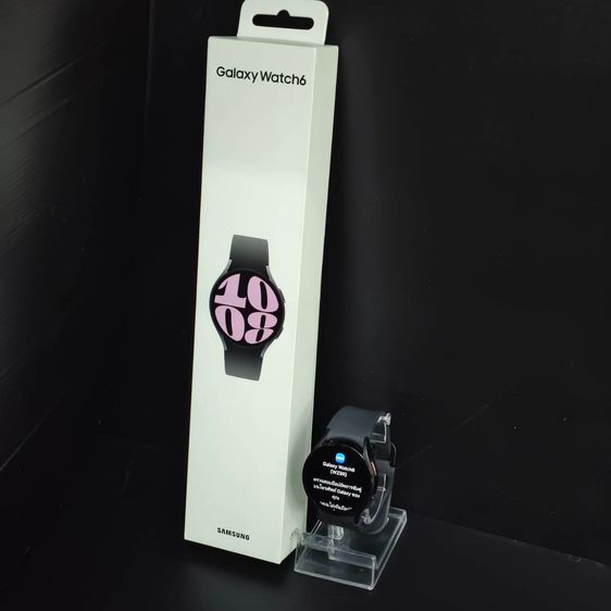 ยาง ดำ Samsung Galaxy Watch6 40mm Smartwatch จอ AMOLED GPS วัดสุขภาพครบ