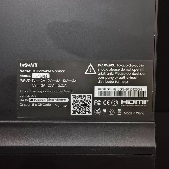 Innohill F15NB จอพกพา 15.6  IPS Full HD ลําโพงคู่ ต่อ USB-C HDMI ได้ รูปที่ 10