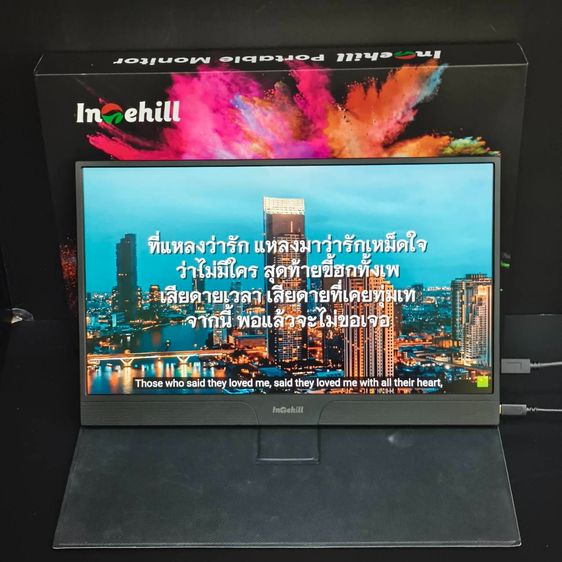 Innohill F15NB จอพกพา 15.6  IPS Full HD ลําโพงคู่ ต่อ USB-C HDMI ได้ รูปที่ 9