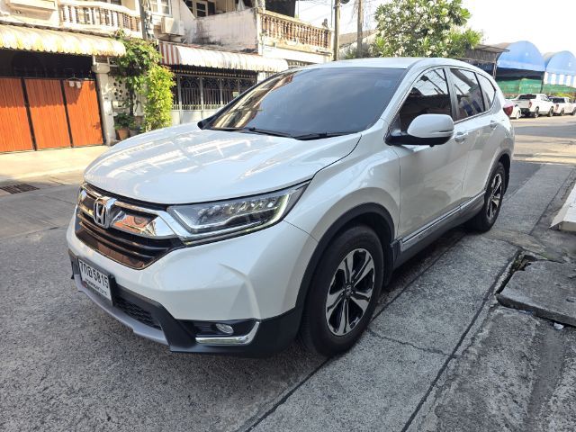 Honda CR-V 2018 2.4 E 2WD Utility-car เบนซิน ไม่ติดแก๊ส เกียร์อัตโนมัติ ขาว รูปที่ 2
