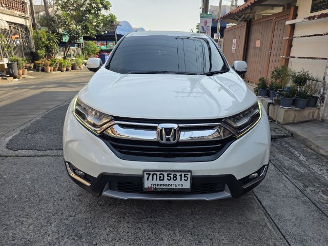 Honda CR-V 2018 2.4 E 2WD Utility-car เบนซิน ไม่ติดแก๊ส เกียร์อัตโนมัติ ขาว รูปที่ 3