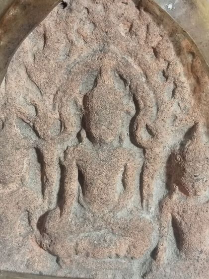 พระตรีกายกรุวัดไก่ ลพบุรีสวยสมบูรณมากไม่มีชำรุด รูปที่ 3