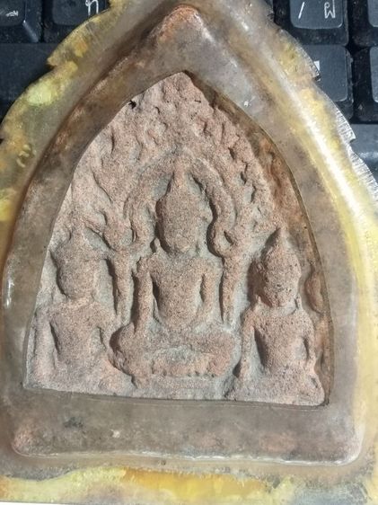 พระตรีกายกรุวัดไก่ ลพบุรีสวยสมบูรณมากไม่มีชำรุด