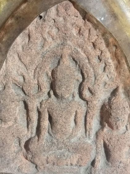 พระตรีกายกรุวัดไก่ ลพบุรีสวยสมบูรณมากไม่มีชำรุด รูปที่ 2