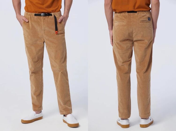 อื่นๆ M แขนยาว กางเกงลูกฟูก CC-OO เอว 32 สีน้ำตาลส้ม ทรงสลิม ใหม่ป้ายห้อย