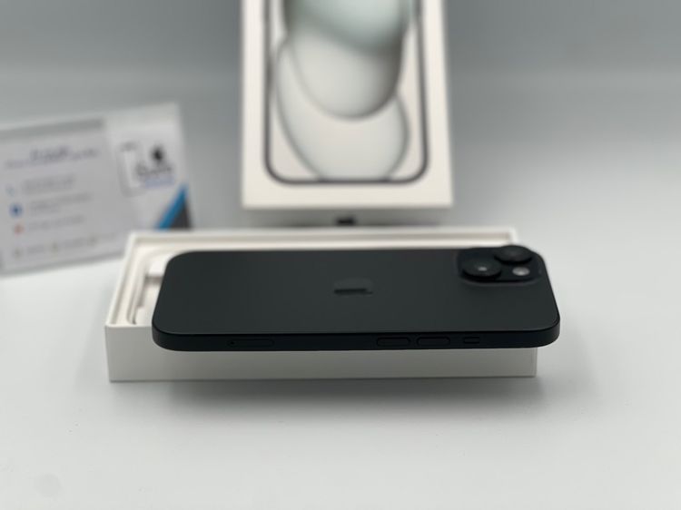IPhone 15 128GB สี Black ประกันเหลือ เครื่องศูนย์ไทย รูปที่ 4