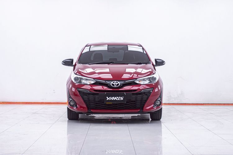 Toyota Yaris 2019 1.2 G Sedan เบนซิน ไม่ติดแก๊ส เกียร์อัตโนมัติ แดง รูปที่ 4