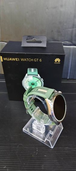 Huawei Watch GT 6 AMOLED GPS สุขภาพครบ แบตอึด หลายวัน สายสีเขียว ครบกล่อง รูปที่ 6