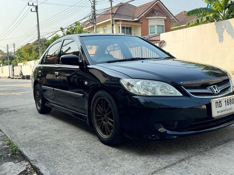 Honda Civic 2005 1.7 VTi Sedan เบนซิน ไม่ติดแก๊ส เกียร์อัตโนมัติ ดำ รูปที่ 2