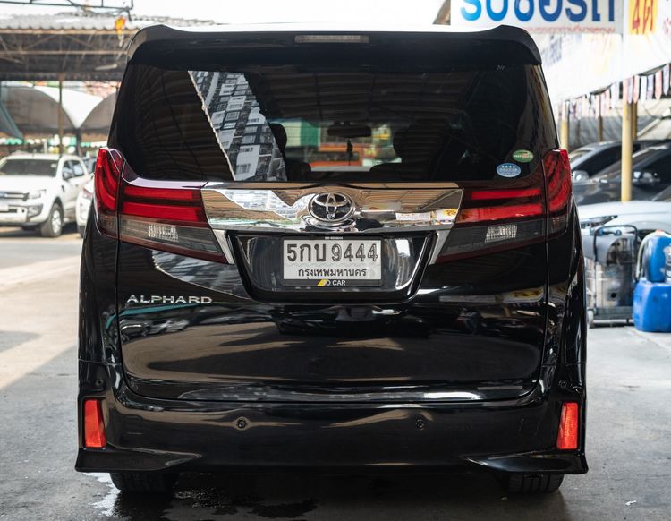 Toyota Alphard 2017 2.5 S C-Package Van เบนซิน ไม่ติดแก๊ส เกียร์อัตโนมัติ ดำ รูปที่ 4