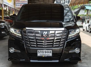 2017 TOYOTA ALPHARD 2.5 SC PACKAGE รถบ้าน มือเดียว รุ่นTOPสุด เบาะมิกกี้เม้าส์ สภาพดีมาก ไม่เคยชน