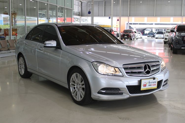Mercedes-Benz C-Class 2013 C200 CGI Sedan เบนซิน ไม่ติดแก๊ส เกียร์อัตโนมัติ บรอนซ์เงิน รูปที่ 3