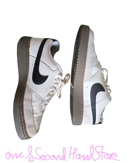 🚀🔥Nike Court Vision Low Athletic Department (Gum Sole )สภาพนางฟ้า หิ้วจากเกาหลี แท้💯💯💯 รูปที่ 3