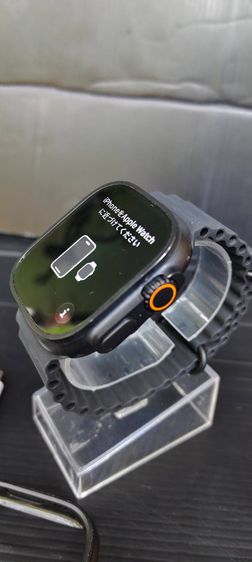 ยาง ดำ  Apple Watch Ultra 2 GPS+Cellular 49mm แบต 97  รีเซ็ตได้ตลอด เครื่องไม่ติดล็อค