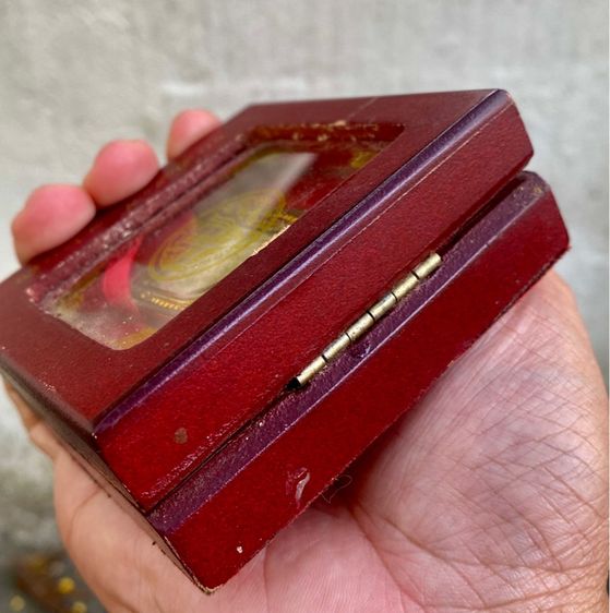 พระสมเด็จวัดระฆัง พร้อมเลี่ยมเดิม,กล่องไม้ รูปที่ 12