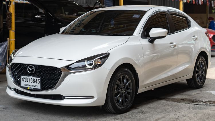 Mazda Mazda 2 2023 1.3 Skyactiv-G S Leather Sedan Sedan เบนซิน ไม่ติดแก๊ส เกียร์อัตโนมัติ ขาว รูปที่ 2
