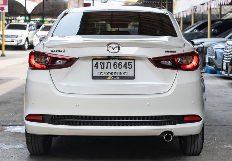 Mazda Mazda 2 2023 1.3 Skyactiv-G S Leather Sedan Sedan เบนซิน ไม่ติดแก๊ส เกียร์อัตโนมัติ ขาว รูปที่ 4