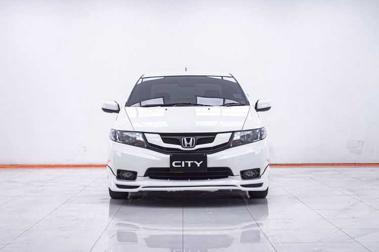 Honda City 2014 1.5 V CNG Sedan เบนซิน NGV เกียร์อัตโนมัติ ขาว รูปที่ 4