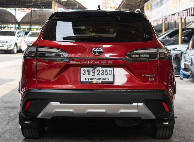 Toyota Corolla Cross 2022 1.8 Hybrid Premium Safety GR Sport Utility-car ไฮบริด ไม่ติดแก๊ส เกียร์อัตโนมัติ แดง รูปที่ 4