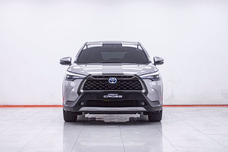 Toyota Corolla Cross 2020 1.8 Hybrid Premium Utility-car ไฮบริด ไม่ติดแก๊ส เกียร์อัตโนมัติ เทา รูปที่ 4