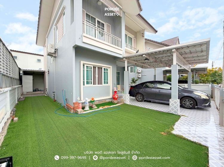 มีบางส่วน บ้านเดี่ยว เดอะ วิลเลจ คอทเทจ กาญจนาภิเษก-ราชพฤกษ์ (ขนาด 53 ตรว.) ไทรน้อย นนทบุรี ใกล้เซ็นทรัล เวสต์เกต และรถไฟฟ้าสายสีม่วง รูปที่ 3