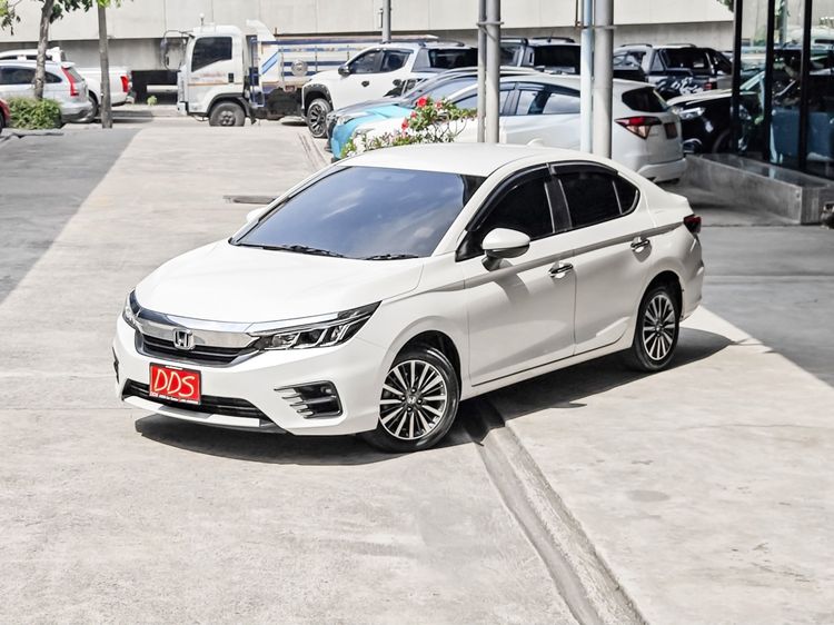 Honda City 2022 1.0 SV Sedan เบนซิน เกียร์อัตโนมัติ ขาว รูปที่ 2