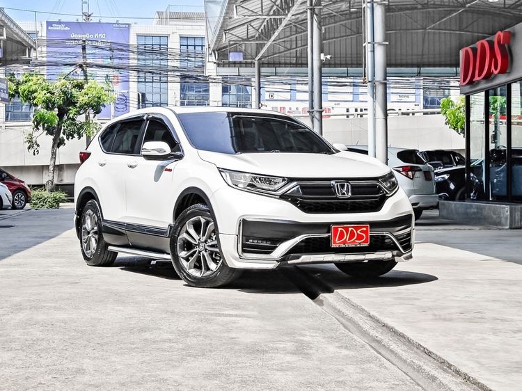 Honda CR-V 2020 2.4 ES 4WD Utility-car เบนซิน เกียร์อัตโนมัติ ขาว รูปที่ 4