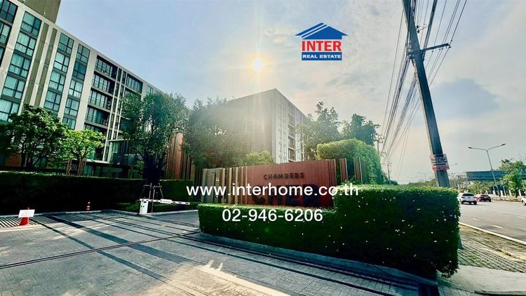 คอนโดมิเนียม 42.9 ตร.ม. แชมเบอร์ส เฌอ รัชดา - รามอินทรา ใกล้เทสโก้ โลตัส สุขาภิบาล1 ถนนรัชดา-รามอินทรา ถนนรามอินทรา-นวมินทร์ เขตคันนายาว