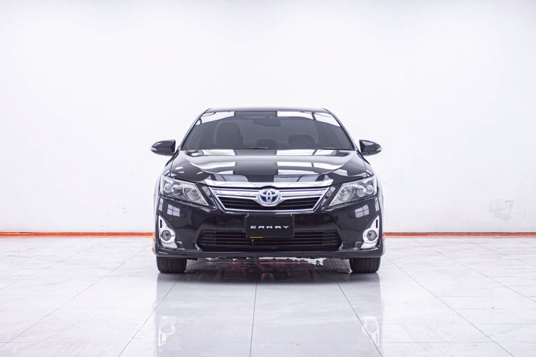 Toyota Camry 2013 2.5 HV Sedan ไฮบริด ไม่ติดแก๊ส เกียร์อัตโนมัติ ดำ รูปที่ 4