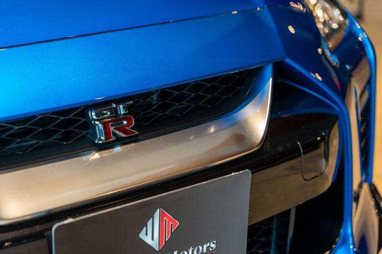 Nissan GT-R 2021 3.8 R35 Recaro Edition UK Spec Sedan เบนซิน ไม่ติดแก๊ส เกียร์อัตโนมัติ น้ำเงิน รูปที่ 3
