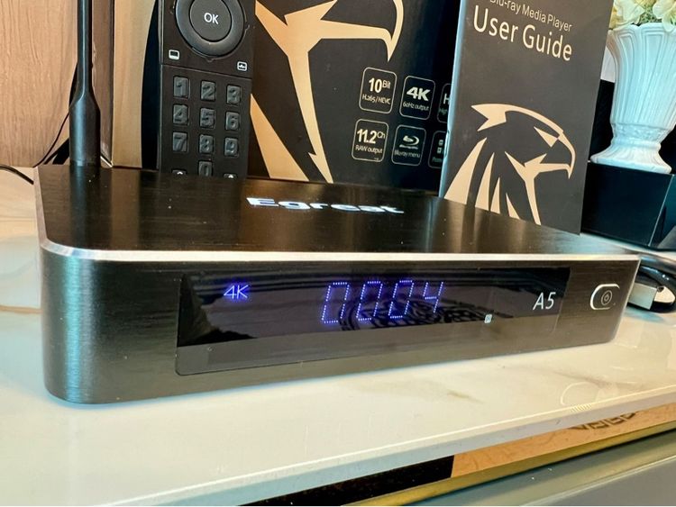 เครื่องเล่น Egreat A5 Media Player อุปกรณ์ครบกล่อง รีโมท 2 อัน รูปที่ 2
