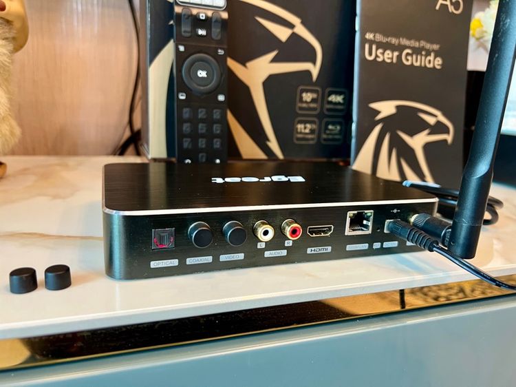 เครื่องเล่น Egreat A5 Media Player อุปกรณ์ครบกล่อง รีโมท 2 อัน รูปที่ 6