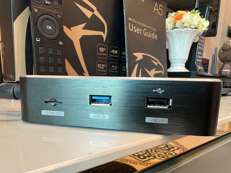เครื่องเล่น Egreat A5 Media Player อุปกรณ์ครบกล่อง รีโมท 2 อัน รูปที่ 5