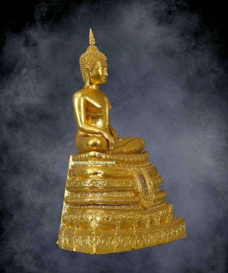 พระศรีศาสดา ภปร วัดบวรนิเวศวิหาร กทม หน้าตัก 9 นิ้ว รูปที่ 4