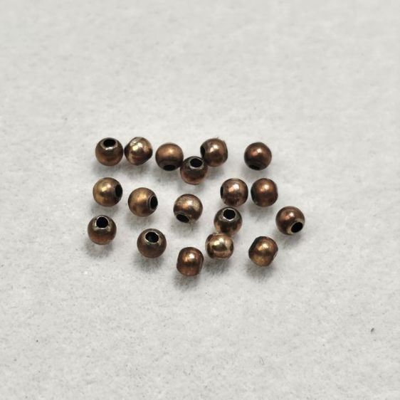 🔖เม็ดทองแท้ 18 เม็ด 2.5 มิล สภาพสมบูรณ์(ราคาต่อเม็ด) รูปที่ 6