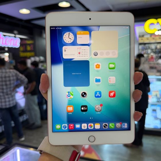 Apple 256 GB iPad mini5 256GB ใส่ซิม(CellularและWiFi) สีชมพู เครื่องศูนย์ โมเดลTH สภาพสวยมาก เครื่องใช้งานดีเยี่ยม❤️❤️