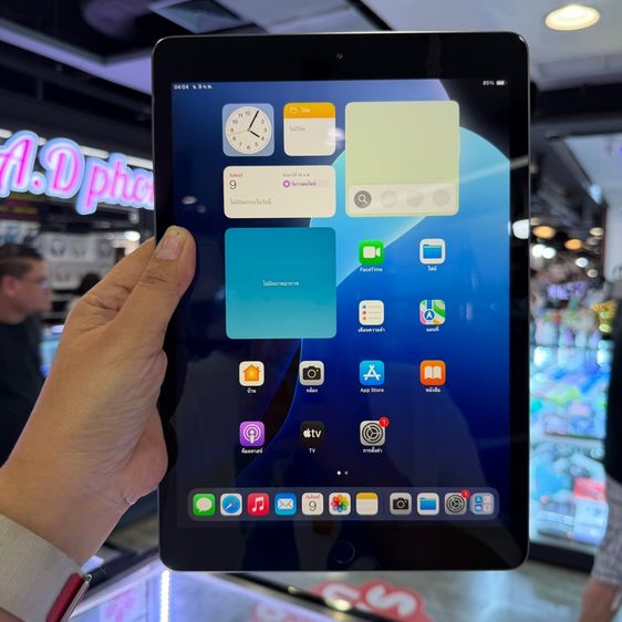 Apple 32 GB iPad Gen7 32GB WiFi จอ10.2นิ้ว สีดำ เครื่องศูนย์ โมเดลTH สภาพสวยมาก เครื่องใช้งานดีเยี่ยม🔥🔥