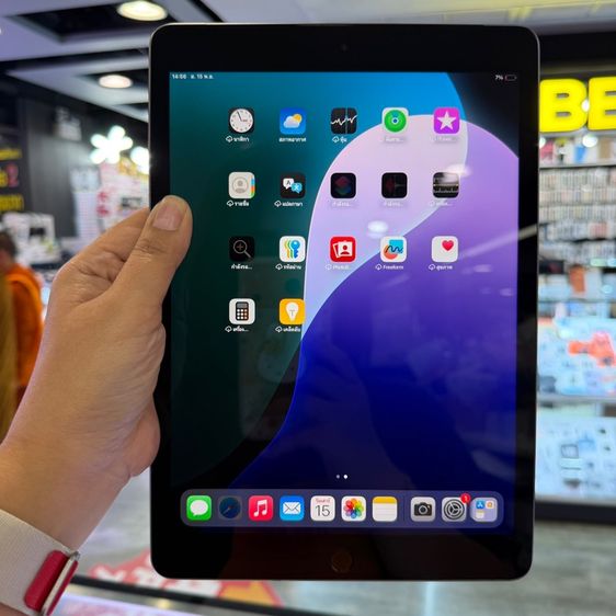 Apple 64 GB iPad Gen9 64GB ใส่ซิม(CellularและWiFi) สีดำ เครื่องศูนย์ โมเดลTH สภาพสวยมาก ❤️❤️